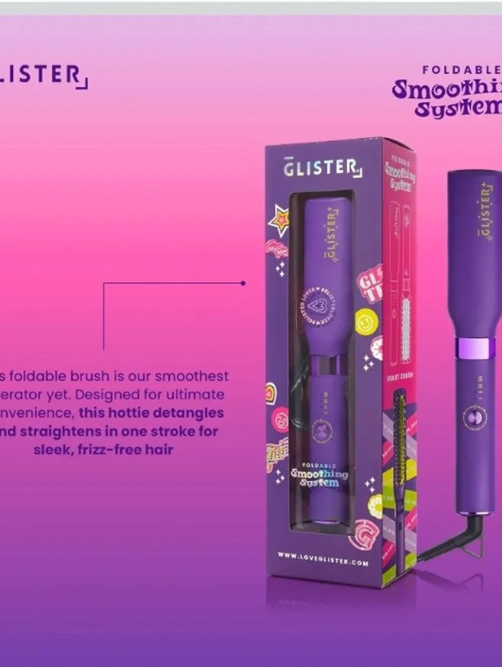 glister foldable smoothing